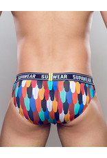 SUPAWEAR POW BRIEF UNDERWEAR RAINBOW – AlphaMaleUndies