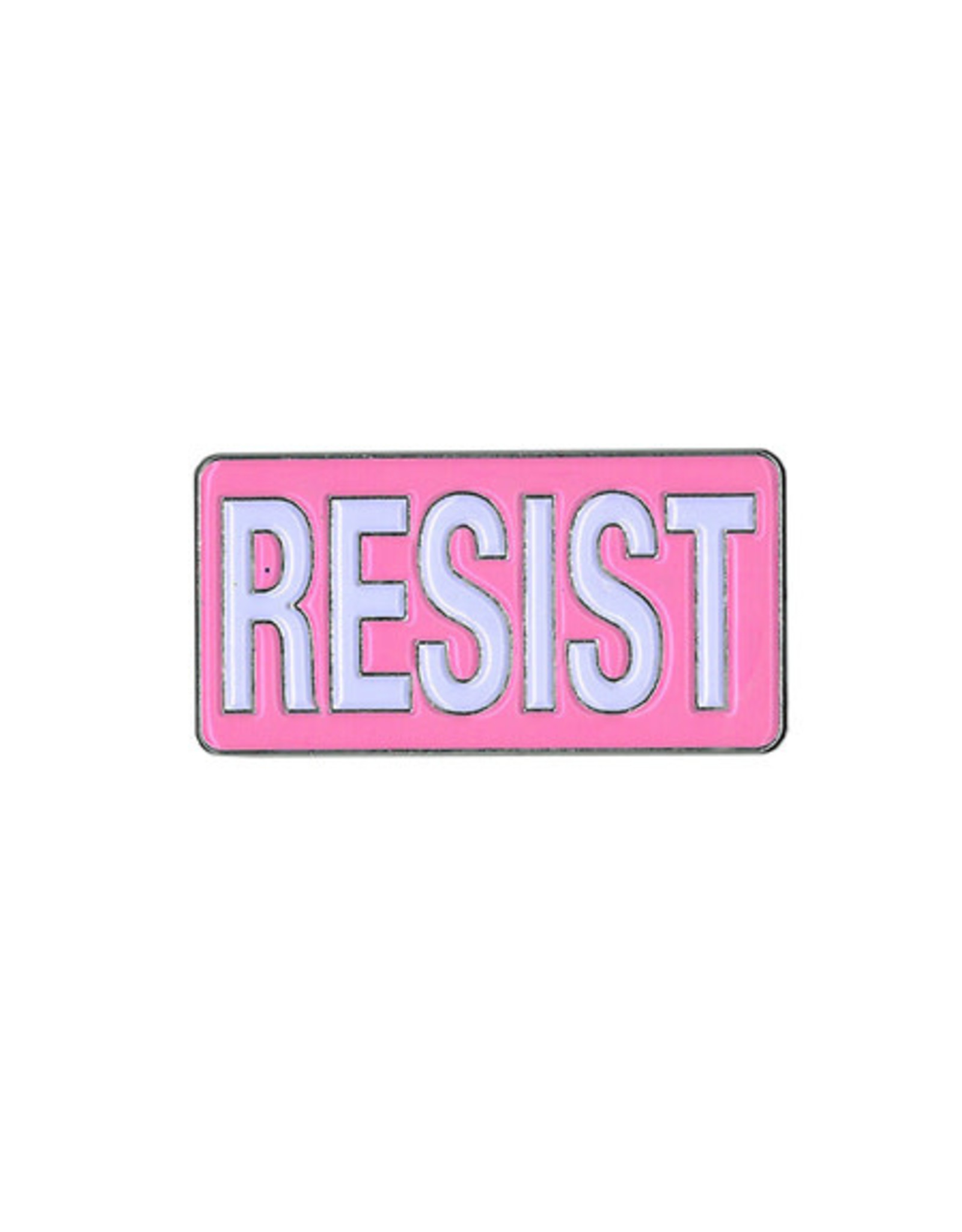 Yujean Yujean Pink RESIST Enamel Pins E1006