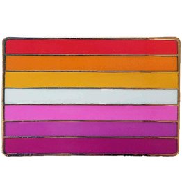 Lesbian Pride Flag Pins