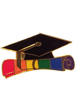 Rainbow Graduation Pins