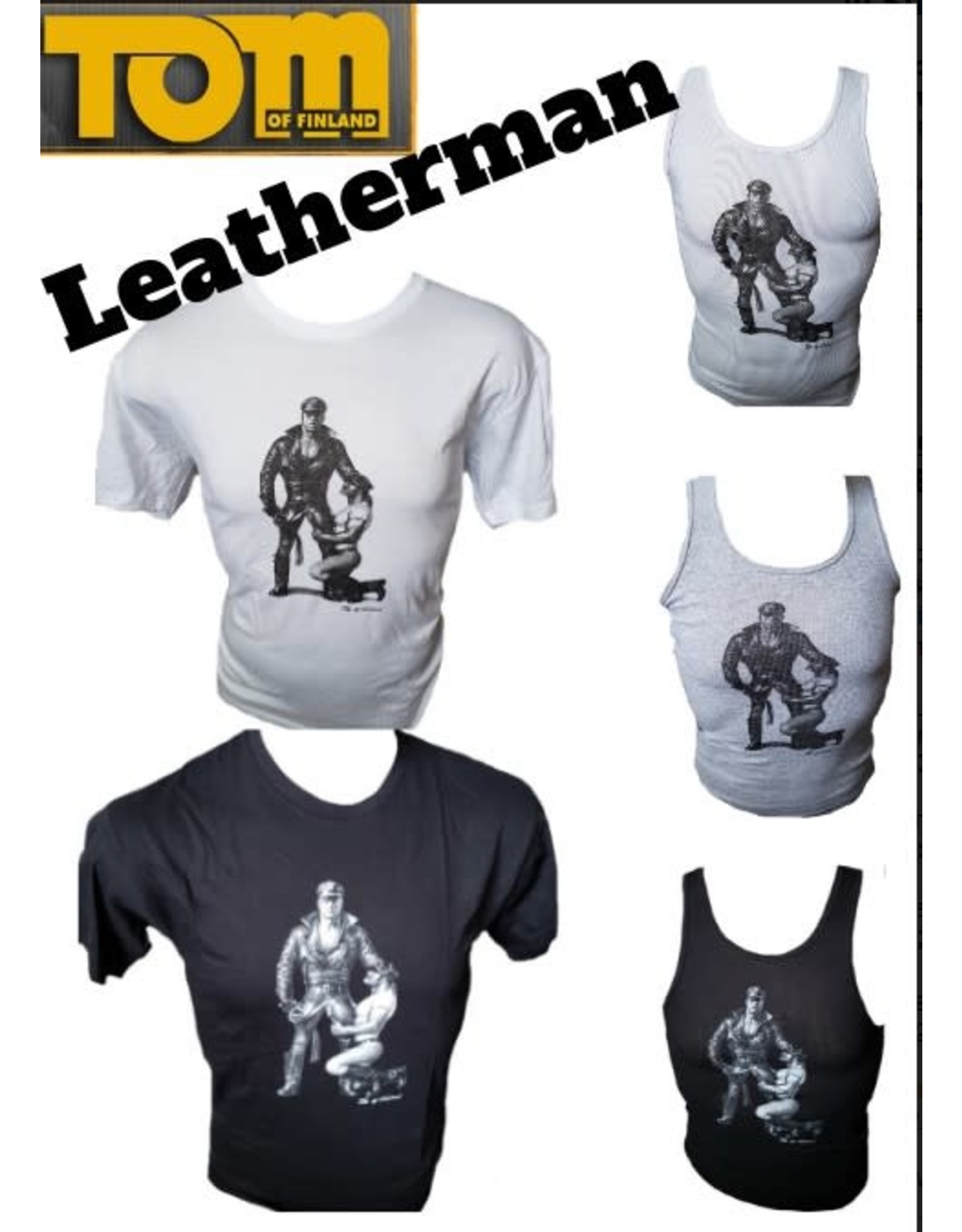 Tom of Finland Tom of Finland Boot Kisser Duo Tank