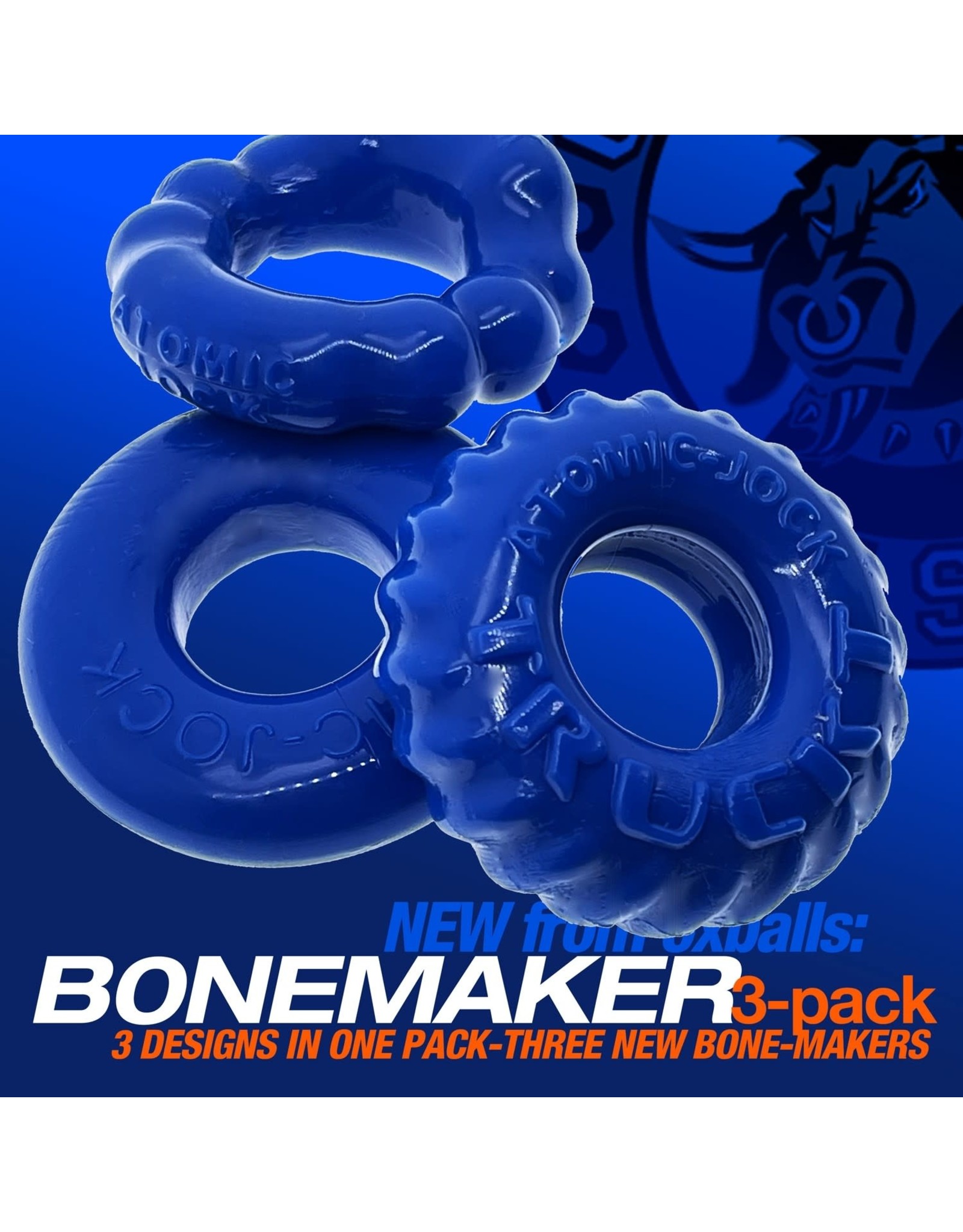 OXBALLS Oxballs Bonemaker 3-Pack Cock Ring