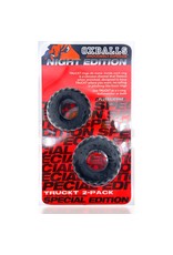 OXBALLS Oxballs TruckT Cock  Ball Ring - Pack of 2