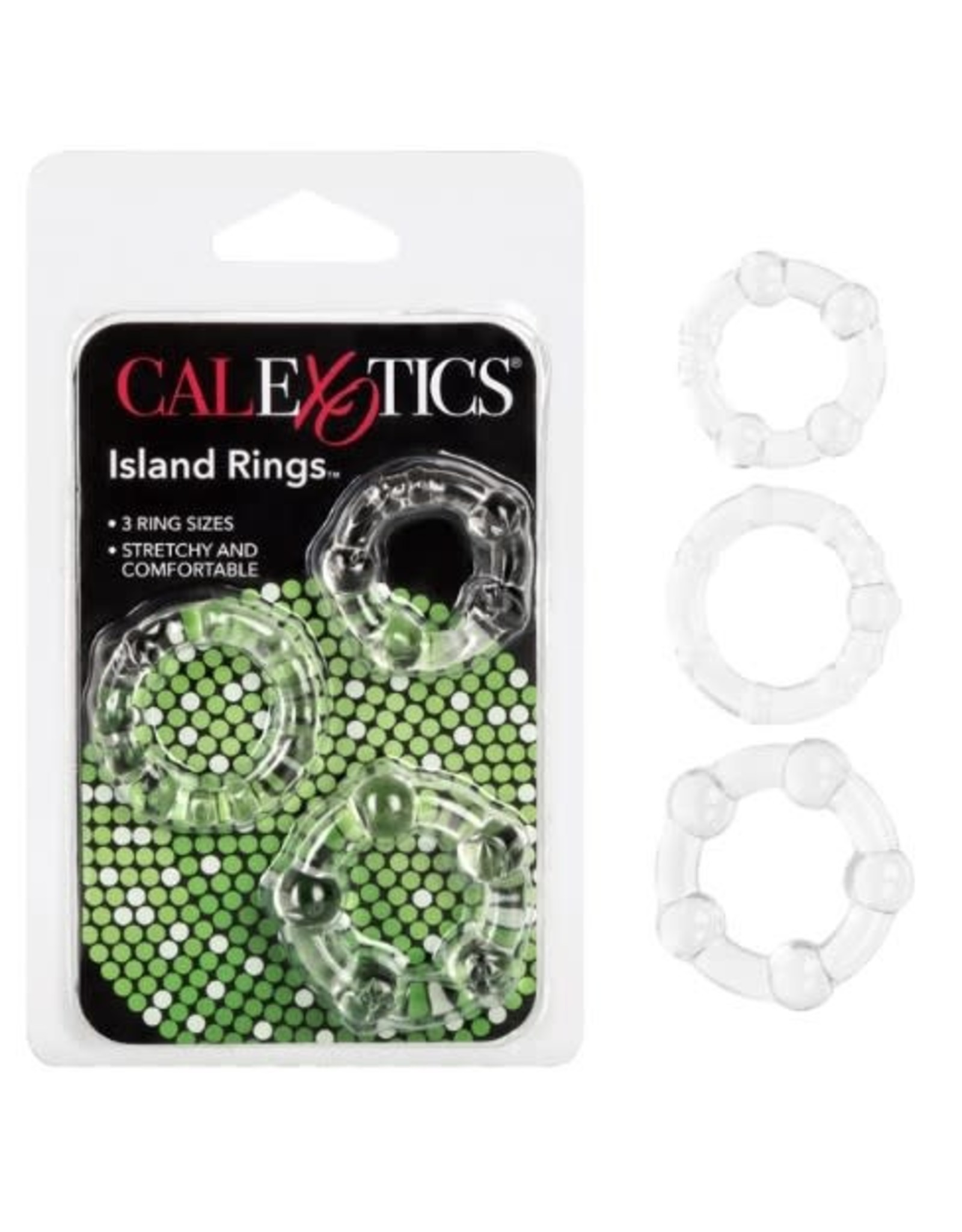 Calexotics Island Rings™ - Clear