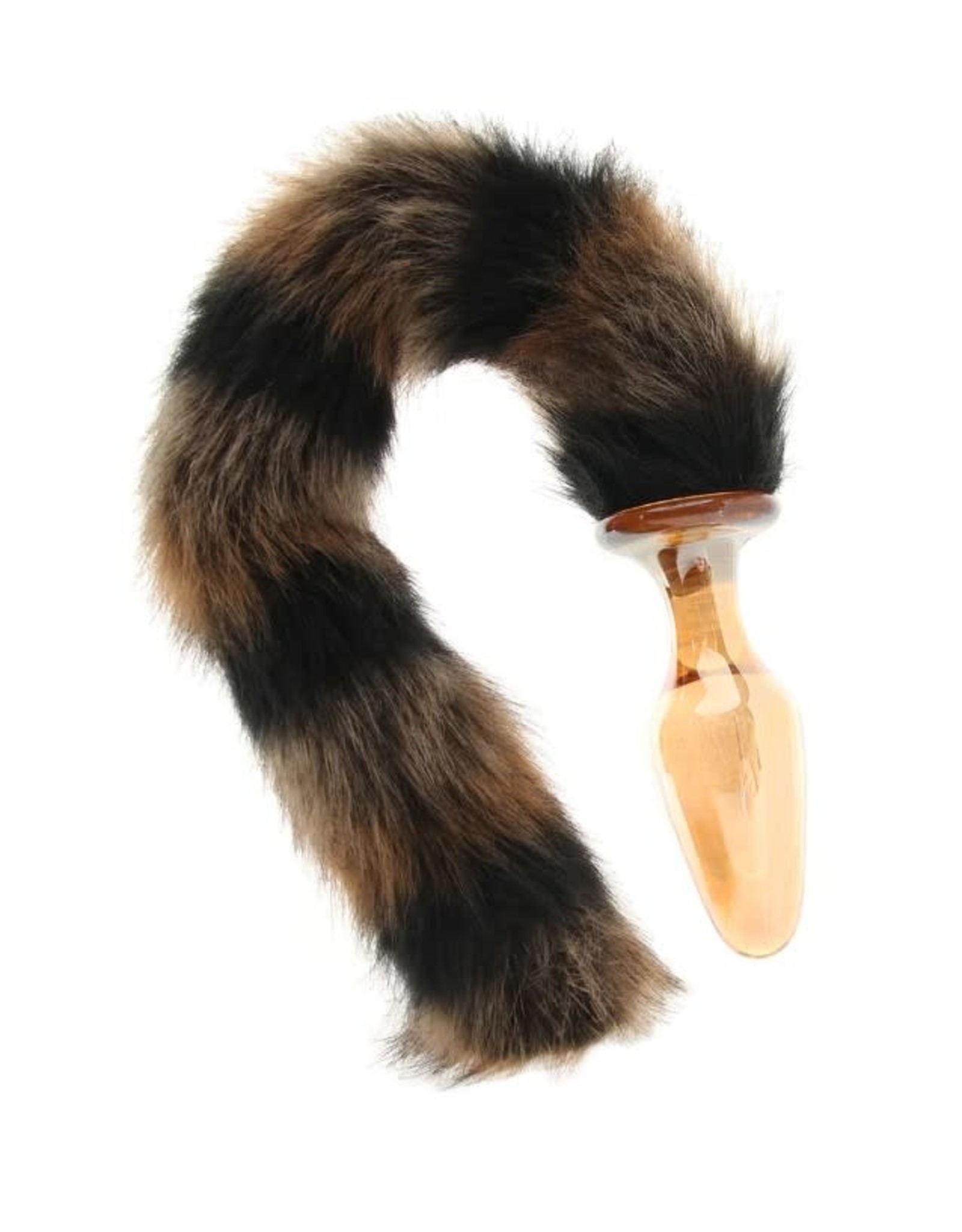 XR Tailz Glass Fox Tail Anal Plug