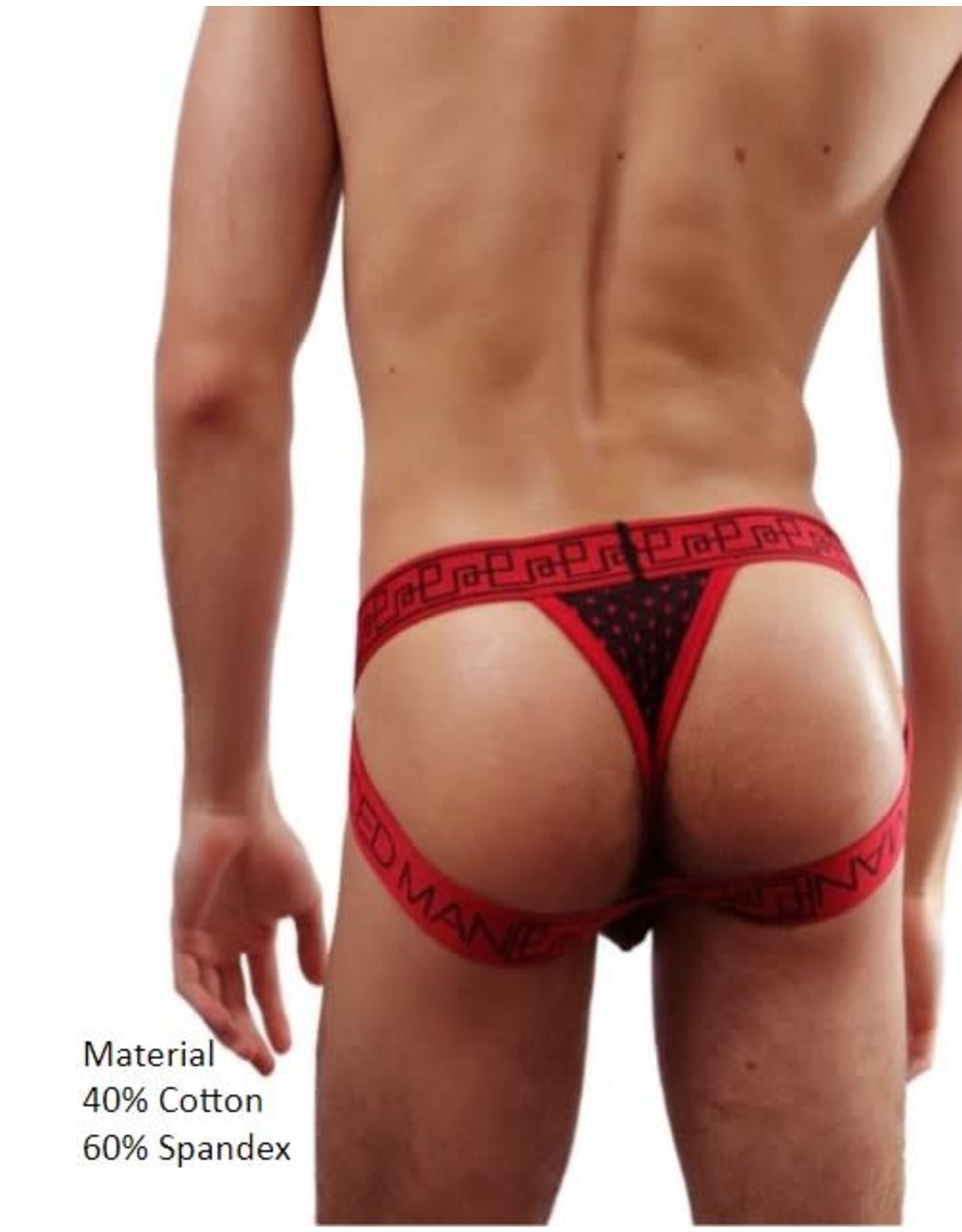 Viced MAN Viced MAN Jock Bomb Jock Black/Red