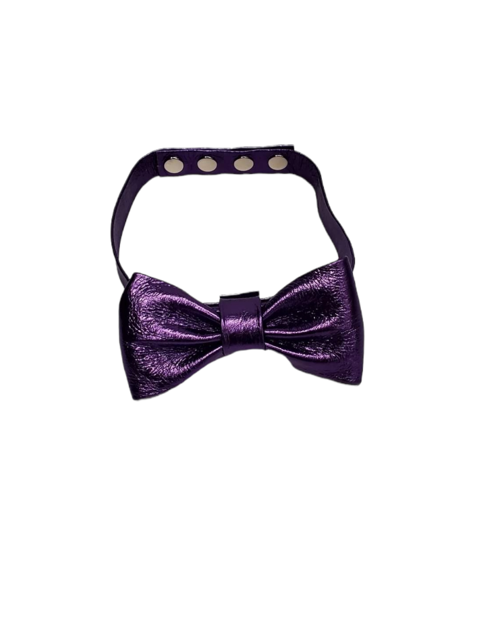 Amici Amici Leather Bowtie