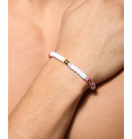 Andrew Christian Andrew Christian White Beach Bracelet