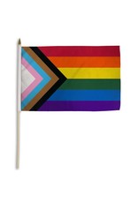Progress Pride 12x18in Stick Flag