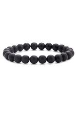 Paradise Paradise Matte Agate Stone Beaded Bracelet