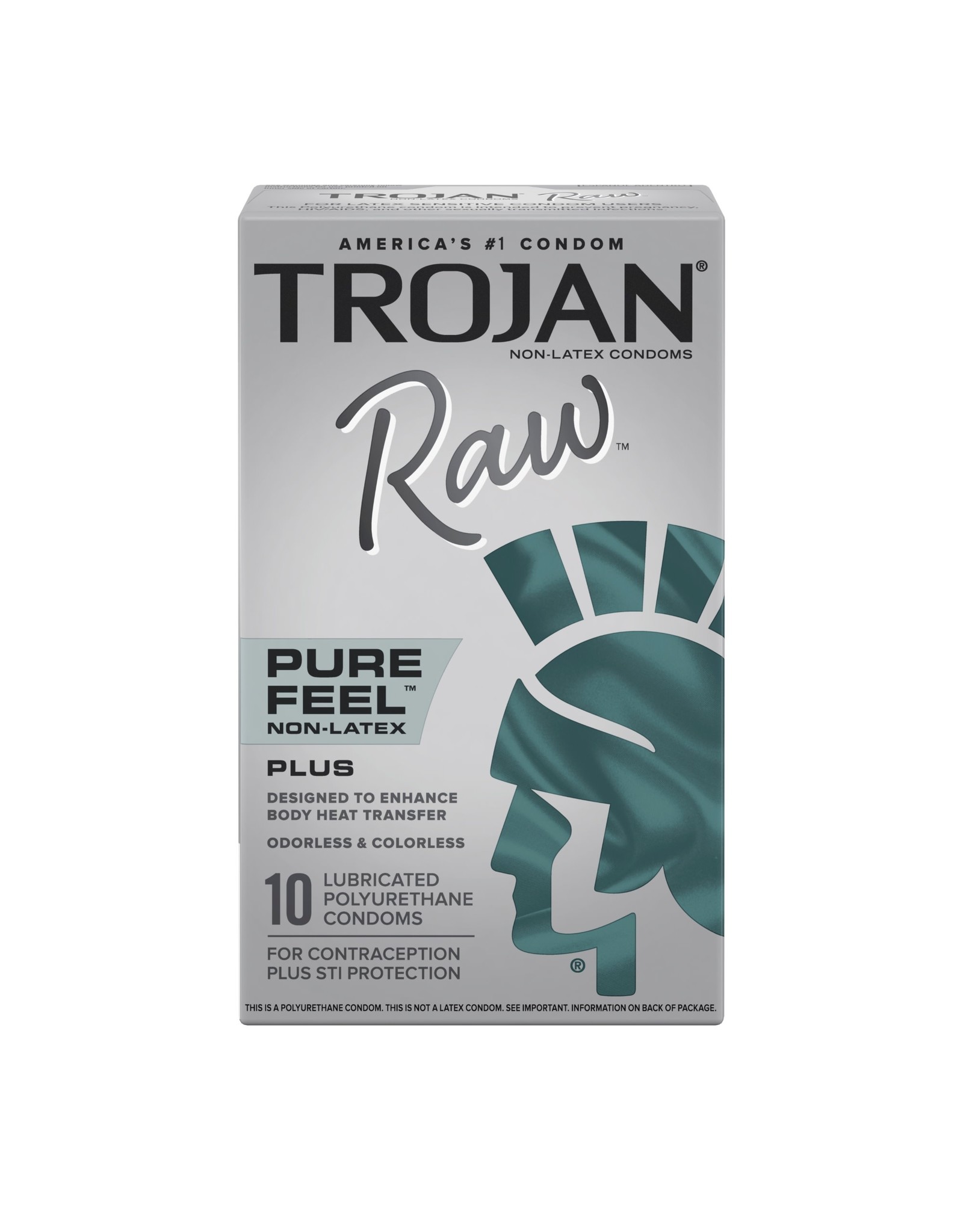 Trojan Trojan Raw Pure Feel 10 Pack