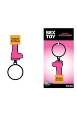 Pink Dildo  Keychain