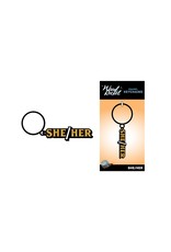 She/Her  Keychain