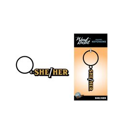 She/Her  Keychain