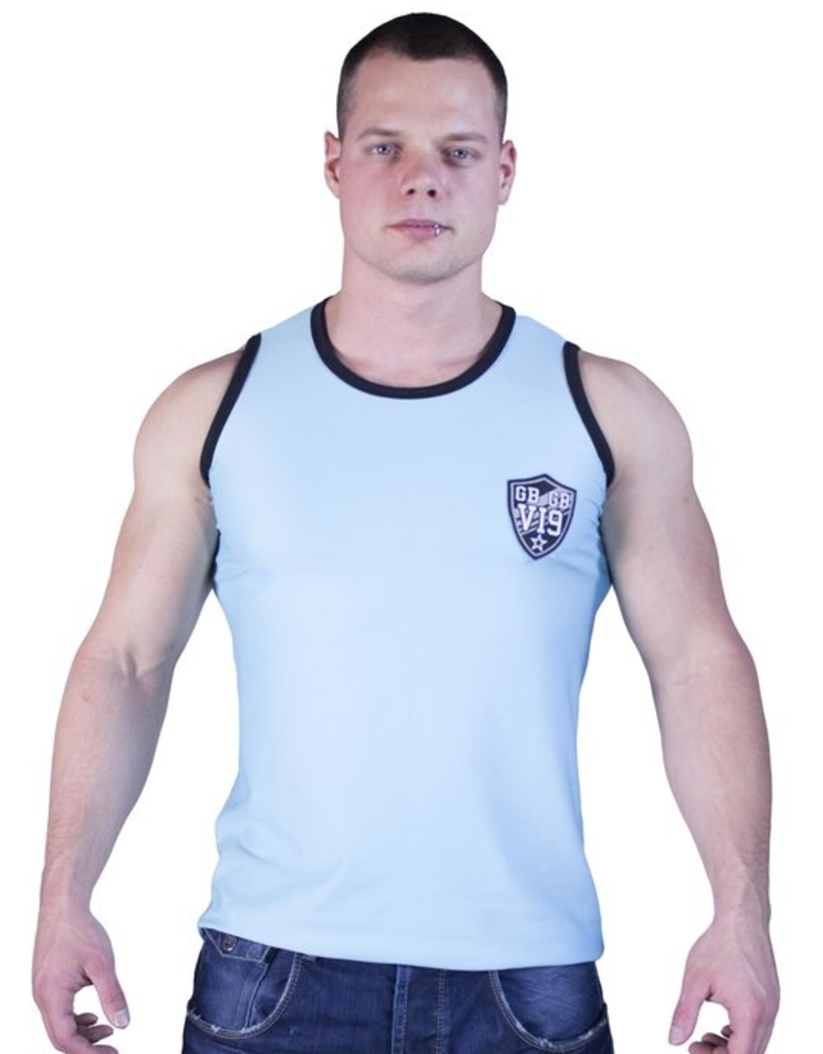 GBGB REGIS MUSCLE TANK MESH