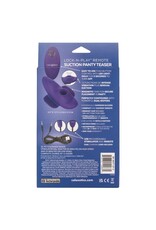 Calexotics Lock-N-Play Remote Suction Panty Teaser - Blue