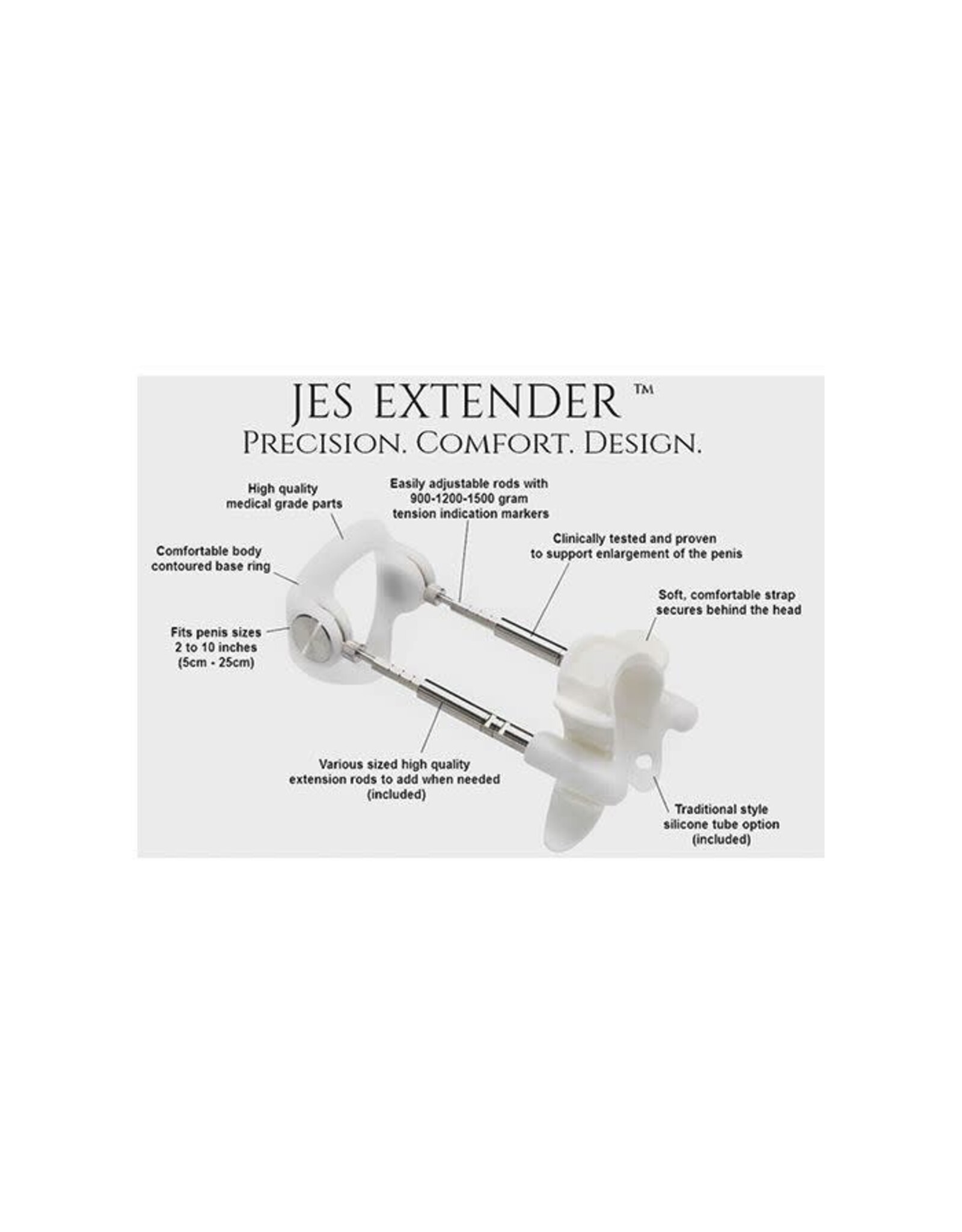 Male Edge Jes Extender Titanium Penis Enlarger Kit