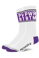 Prowler Prowler "PWR BTM" Socks - White/Purple