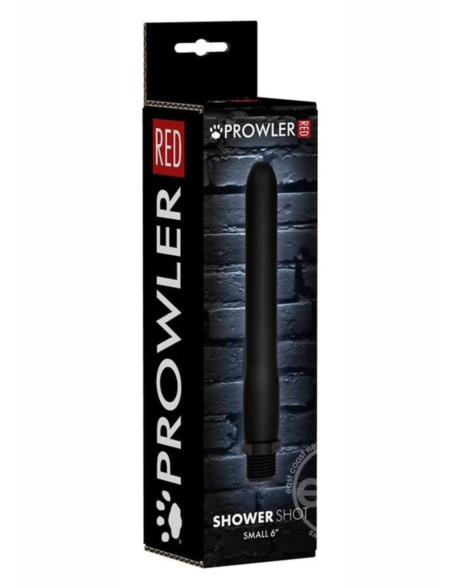 Prowler Prowler RED Shower Shot Silicone Douche Nozzle - Small - Black