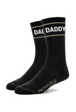 Prowler Prowler Red "Daddy" Socks - Black/White