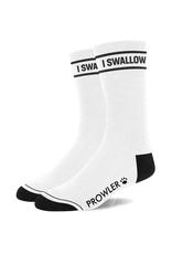 Prowler Prowler RED "I Swallow" Socks - White/Black