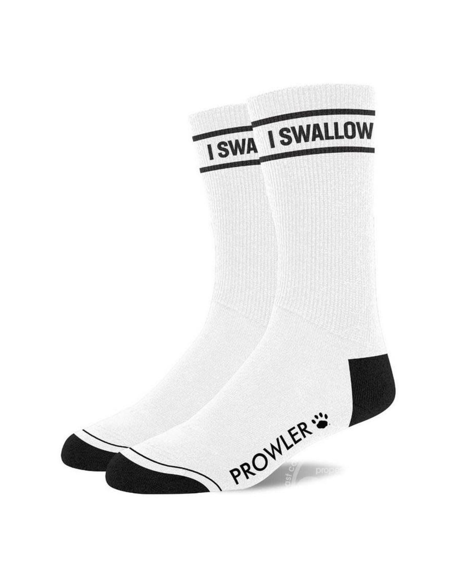 Prowler Prowler RED "I Swallow" Socks - White/Black