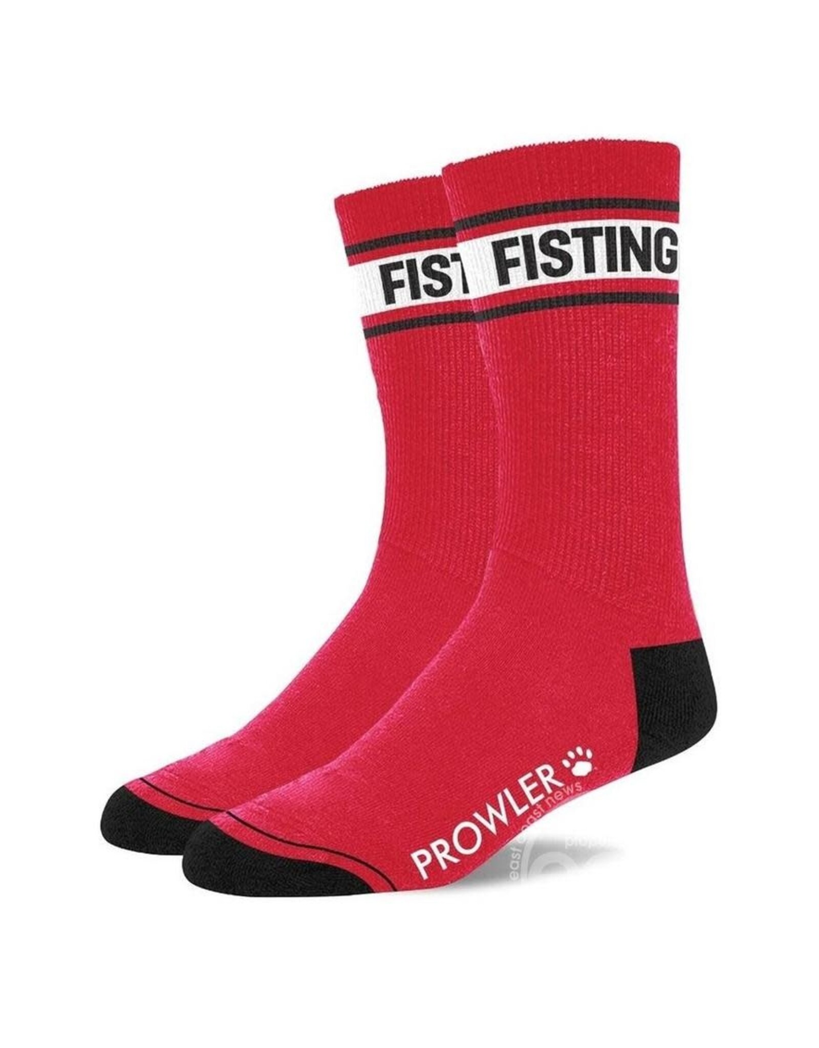 Prowler Prowler RED "Fisting" Socks - Red/Black