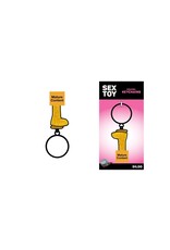 Gold Dildo  Keychain