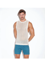 Code 22 Code 22 Knitted Stripe Tank Top