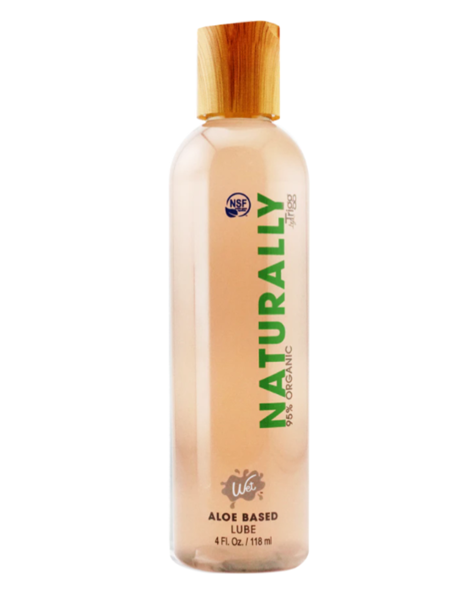 Wet Wet Naturally Aloe Vera-Based  Lube, 95% Organic