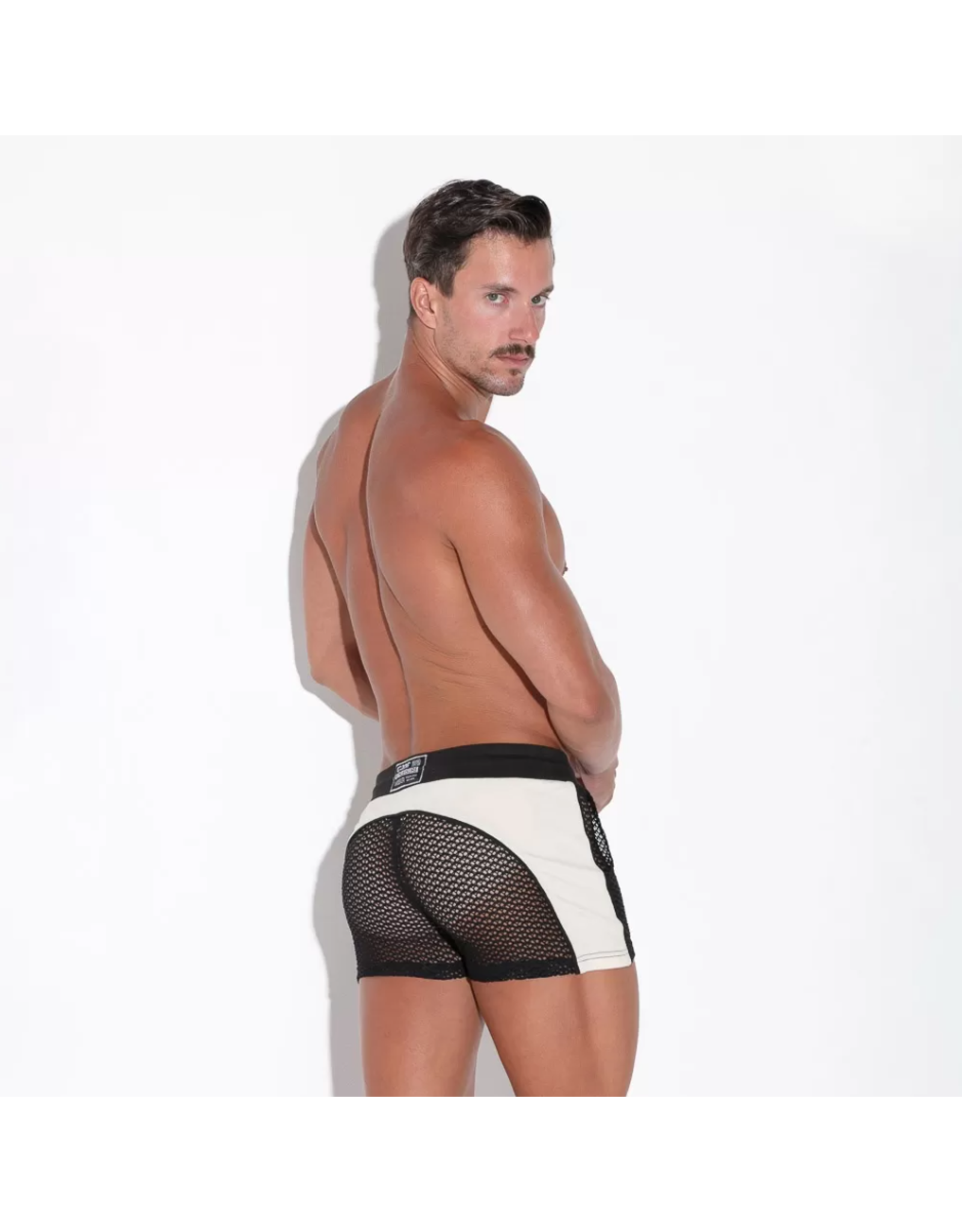Code 22 Code 22 Open Work Mini Short