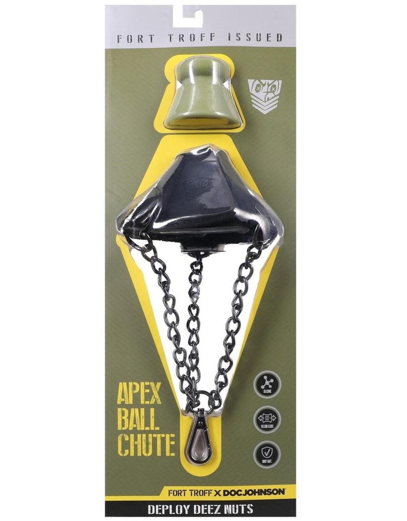 Fort Troff Fort Troff Apex Silicone Ball Chute - Black