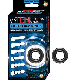 Nasstoys My Ten Erection Rings Firm