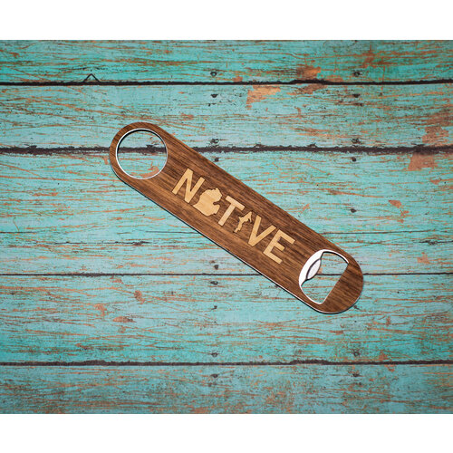 Long Wooden Opener - Native Long Wooden Opener - Native