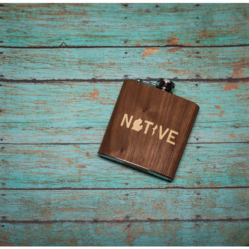 Wooden Flask Native Wooden Flask Native