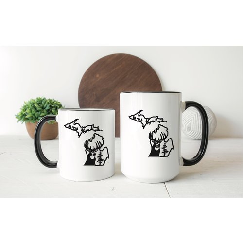 Deer Michigan Mug Deer Michigan Mug