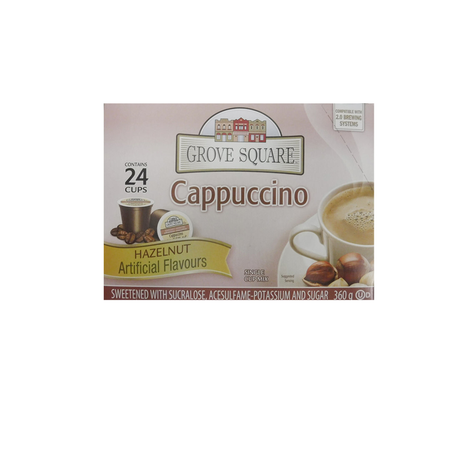 Hazelnut cappuccino k cups cheap