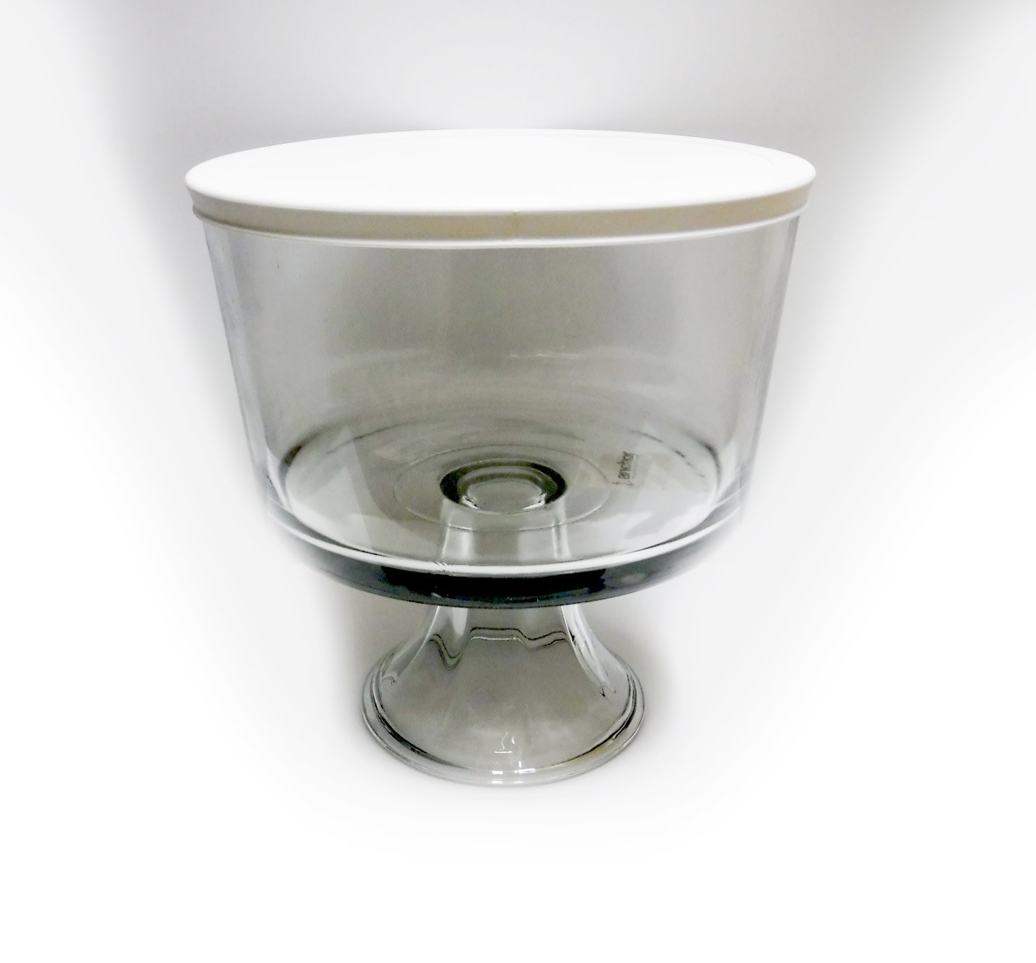 Anchor Hocking Presence Trifle Footed Dessert Bowl, Crystal clear glass 