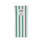 Now Designs Basketweave Tea Towel, Greenbriar Stripe