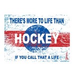 Grimm There's More to Life than Hockey Fridge Magnet