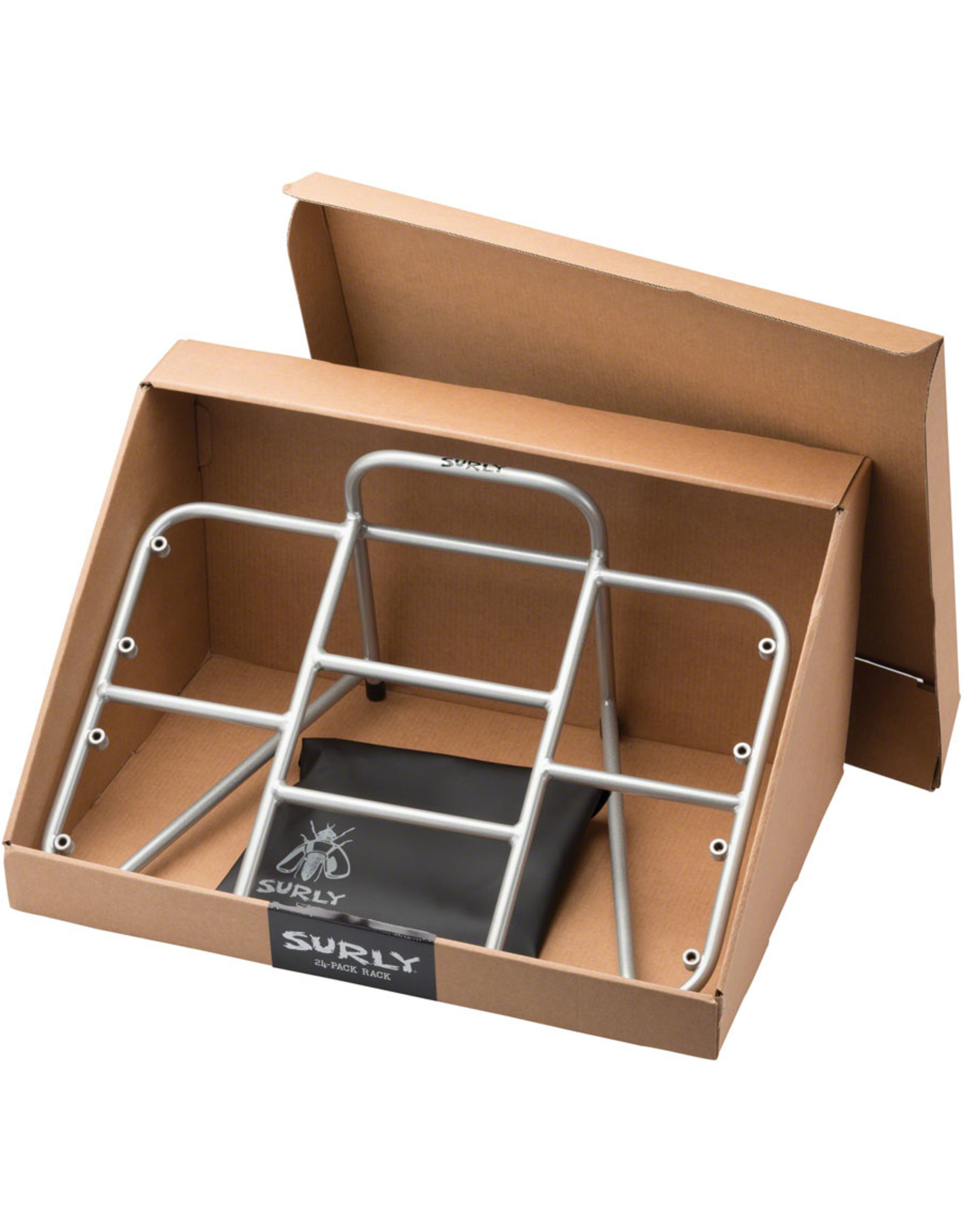 Surly Surly 24-pack Rack Silver
