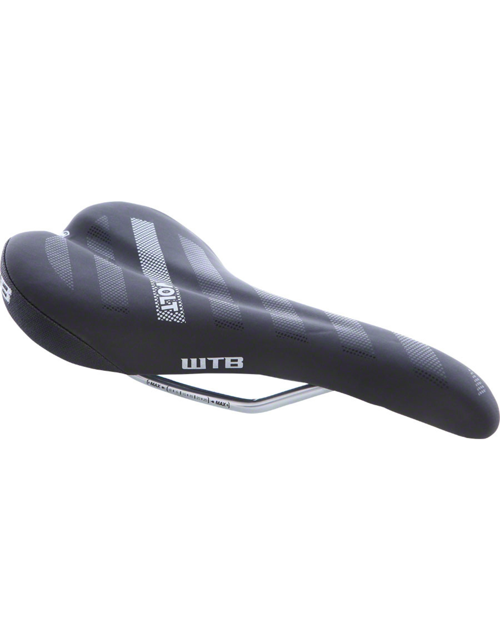 WTB Volt Comp 150 Black Saddle with Steel Rails