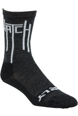 Surly Surly Natch Wool Socks - 5 inch, Black/White