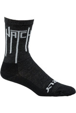 Surly Surly Natch Wool Socks - 5 inch, Black/White