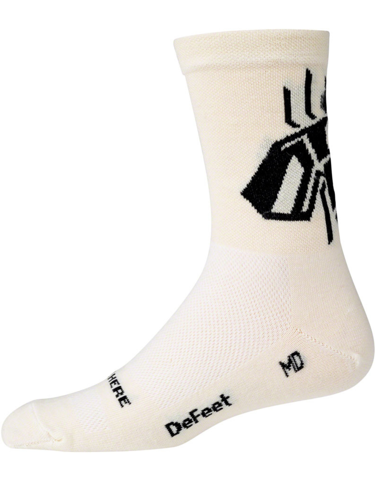 Surly Surly Wingnut Wool Sock - Natural/Black