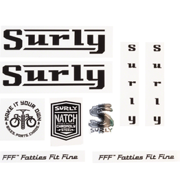 Surly Surly Pacer Decal Set - Black