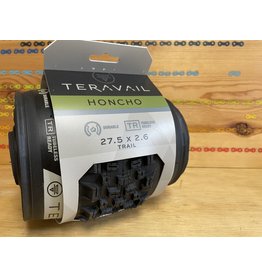Teravail Teravail Honcho Tire - 27.5 x 2.6, Tubeless, Folding, Black, Durable