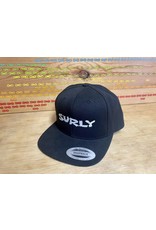 Surly Surly Logo Snapback Cap: Black/White One Size