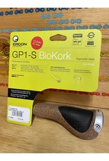 Ergon Ergon GP1-S BioKork Grips: Small, Black/Tan