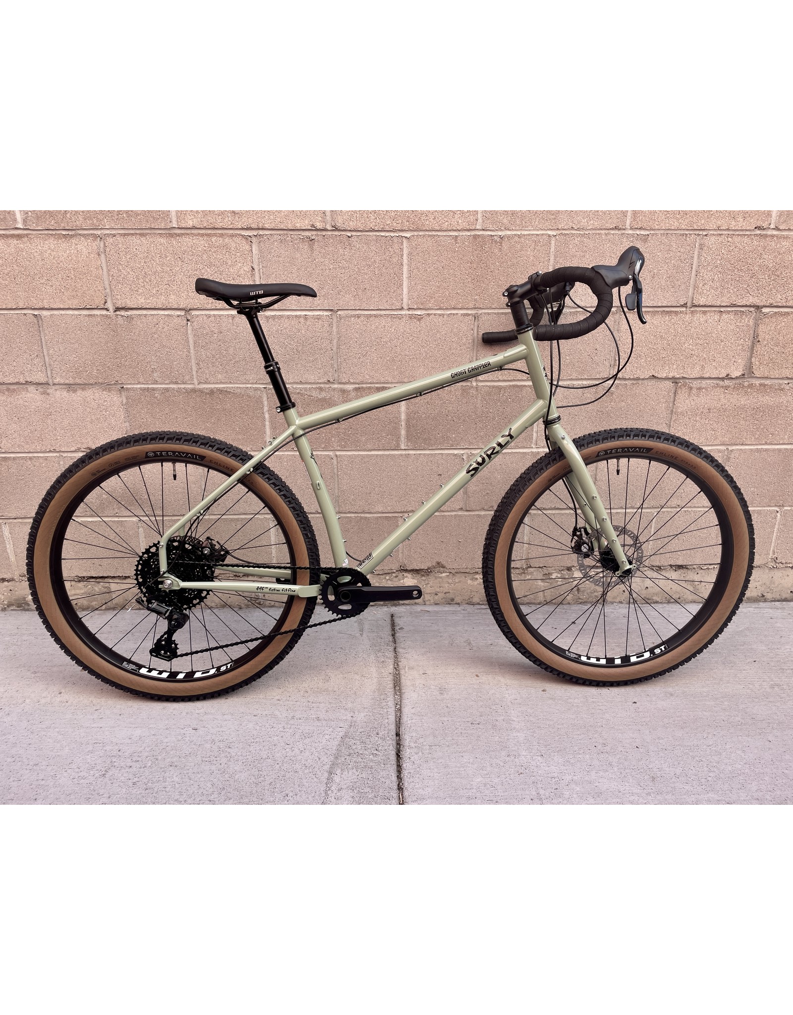 Surly Surly Ghost Grappler Bike - 27.5, Steel, Sage Green, Large